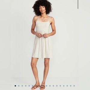 Old Navy Fit & Flare Cross-Back Mini Cami Dress for Women